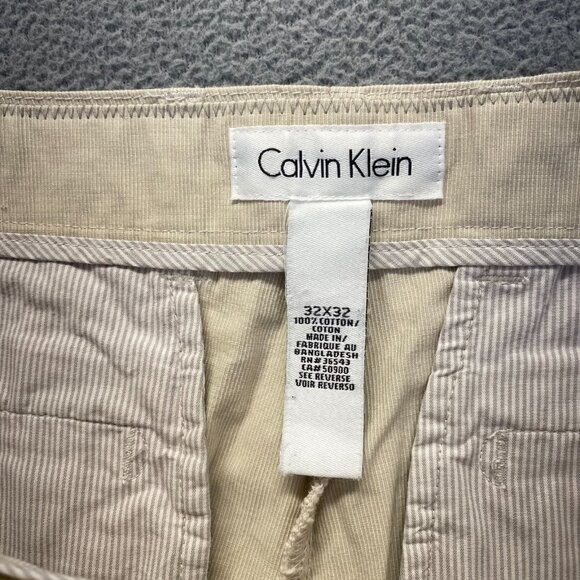 Calvin Klein,Pants Mens Size 32X32,Tan,Cotton,Straigh Leg - Picture 3 of 8